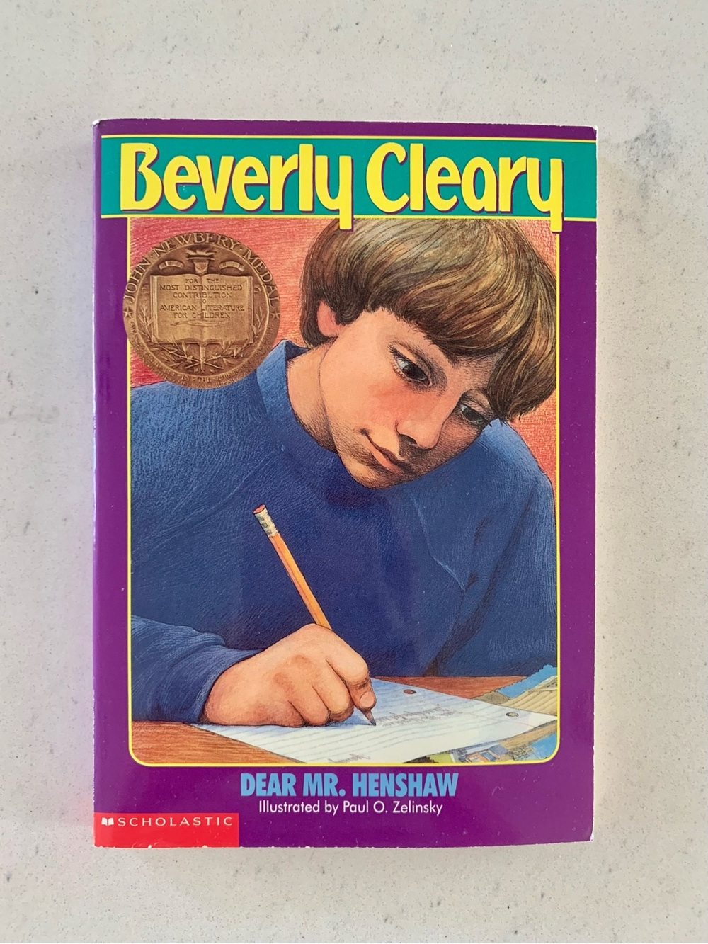 Dear Mr. Henshaw - Beverly Cleary - Vintage 90s Scholastic - Good Condition